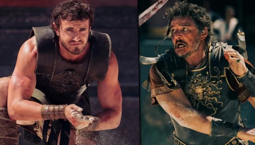 Pedro Pascal stars alongside Paul Mescal in 'Gladiators II', releasing November 2024