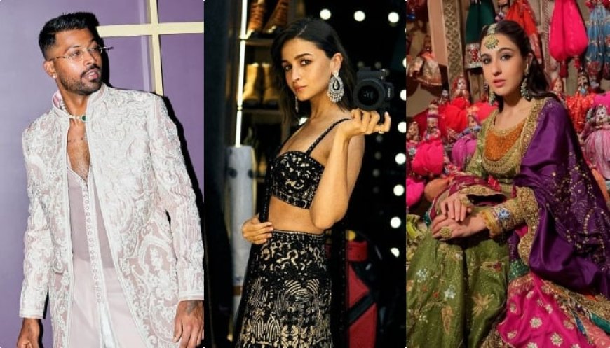 Pakistani designers, whose outfits were worn by celebrities, are Iqbal Hussain and Faraz Manan