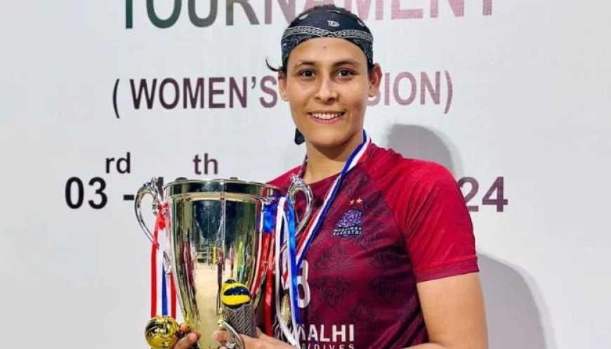 Azra Farooq wins six trophies at the event including four player of the match awards