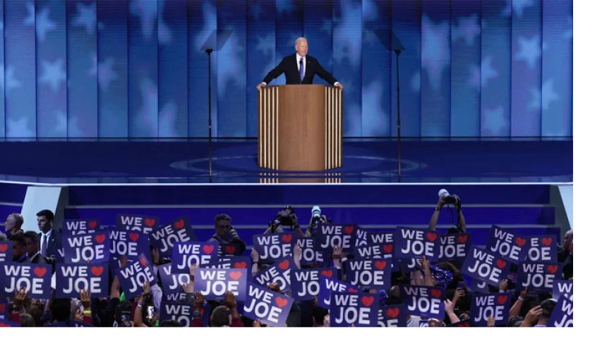 With 50 years in public service, Biden's DNC speech represents one of his final opportunities to advocate for his legacy