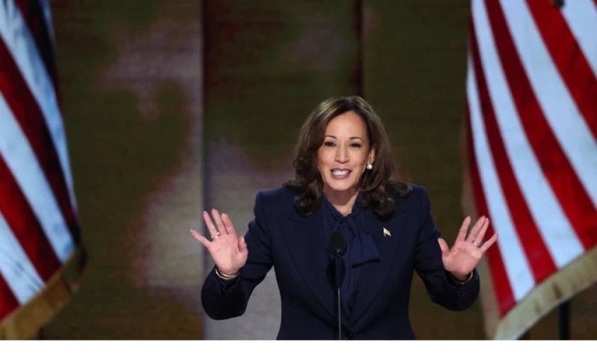 Vice President Harris pledges to "fight for America's future"