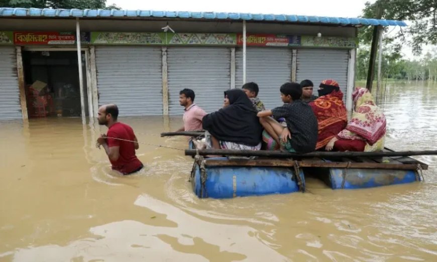 Flash floods wrought havoc in Bangladesh on Friday as the country recovers from weeks of political upheaval, with the death toll rising to 13 and millions more caught in the deluge.