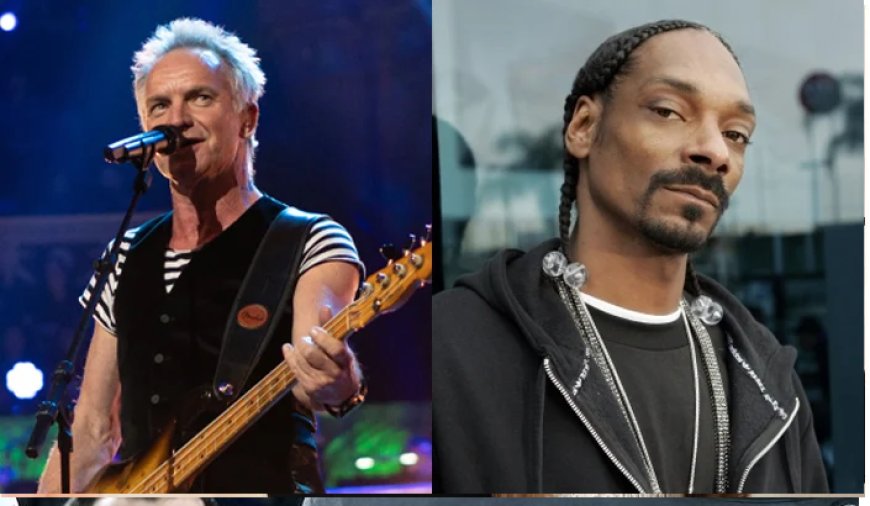 Sting revealed he would be releasing a rendition of 'Message In The Bottle' with Snoop Dogg