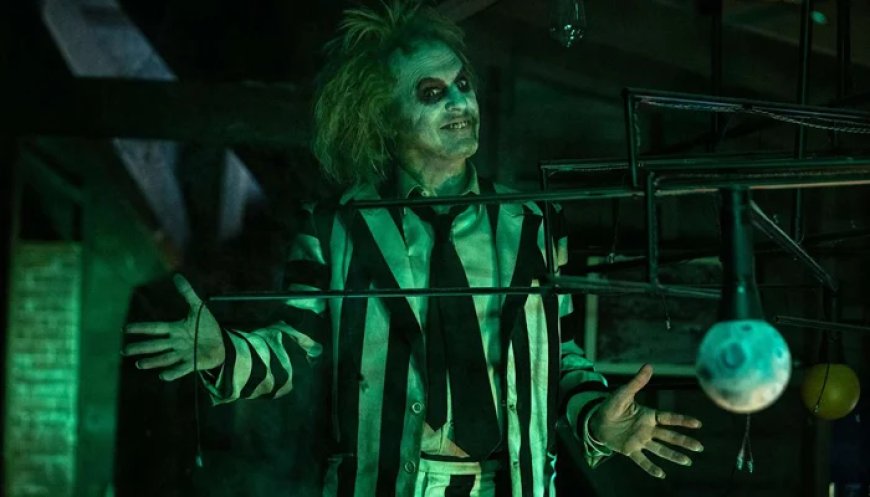 Michael Keaton reprised his titular role for the 'Beetlejuice' sequel