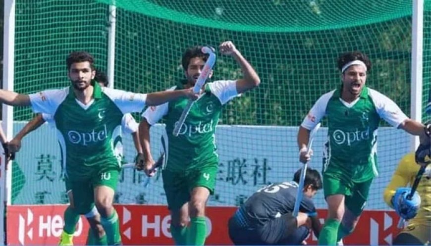 Nadeem Ahmed, Sufyan Khan scored goals against Japan to secure the win