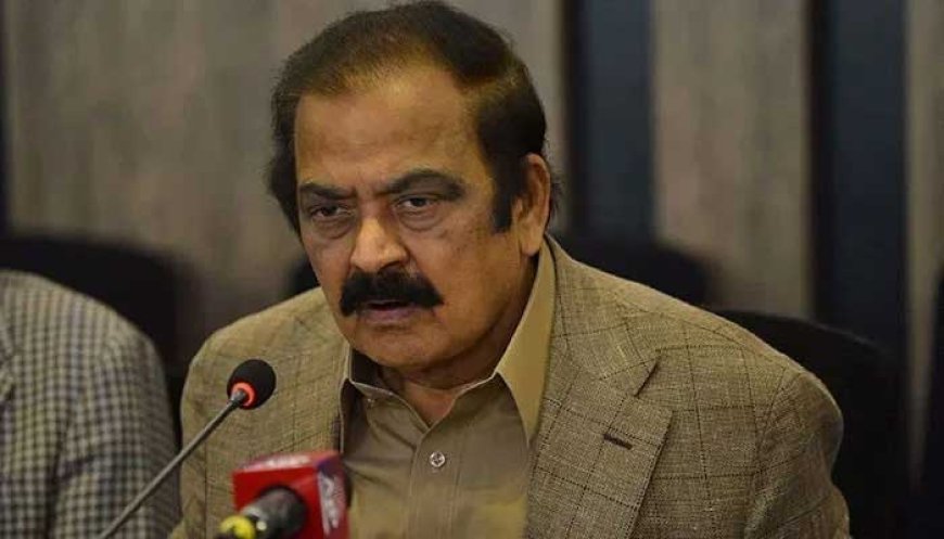 Rana Sanaullah says lack of authority for LEAs benefits terrorists at cost of great threat to security of people and country