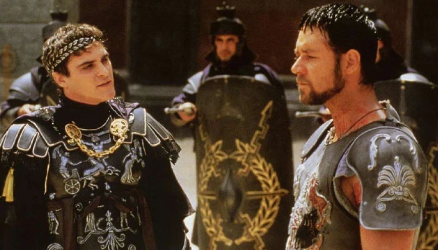 Russell Crowe had harsh words to share when Joaquin Phoenix's attempted to quit 'Gladiator'