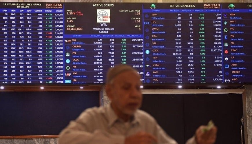 KSE-100 Index touches 96,711.33 points, reflecting gain of 854.67 points or 0.89%