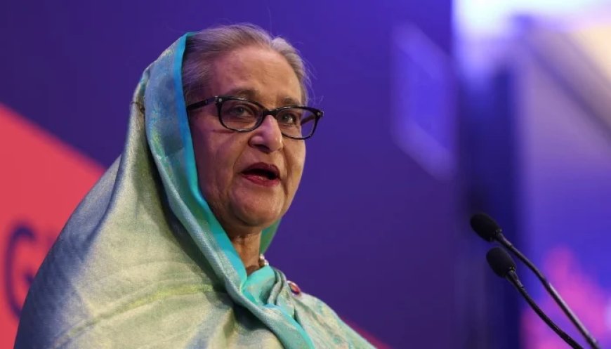 Hasina accused Bangladesh's interim govt of unlawfully seizing power in online address on Wednesday